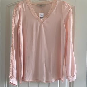 Loft Blush Blouse. NWT!!!